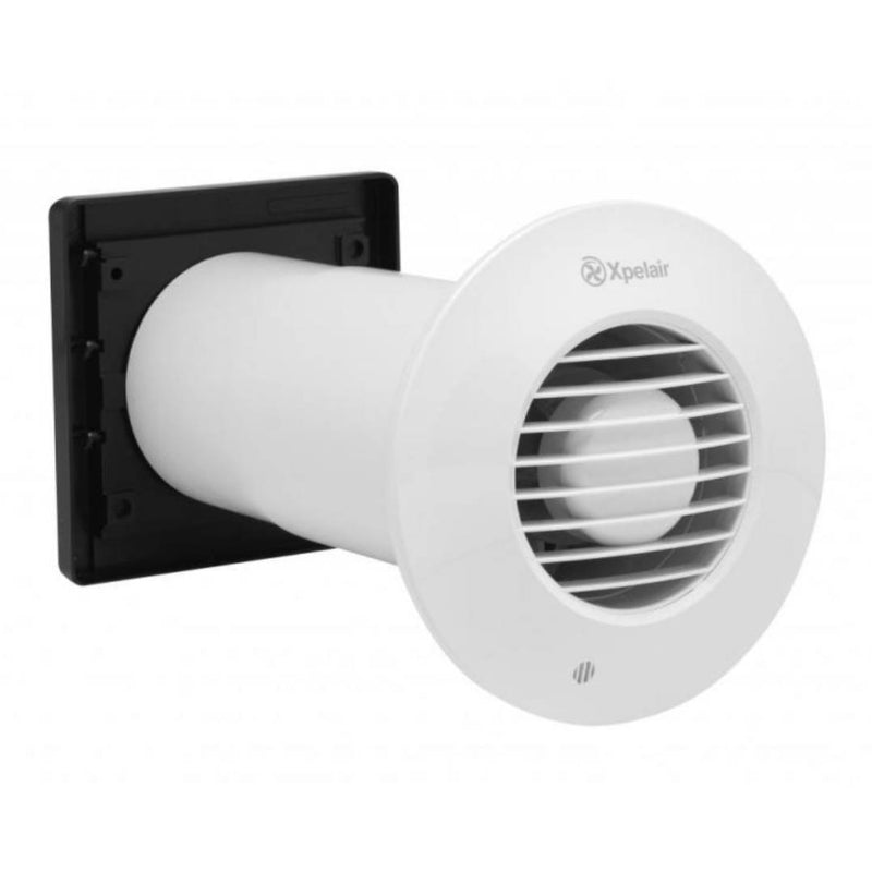 Xpelair DX100R Standard Round Extractor Fan with Wall Kit - 93005AW, Image 3 of 5