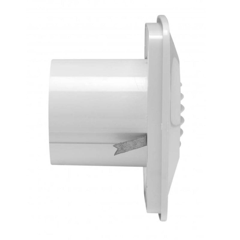 Xpelair DX100S Standard Square Extractor Fan with Wall Kit (93025AW), Image 5 of 5