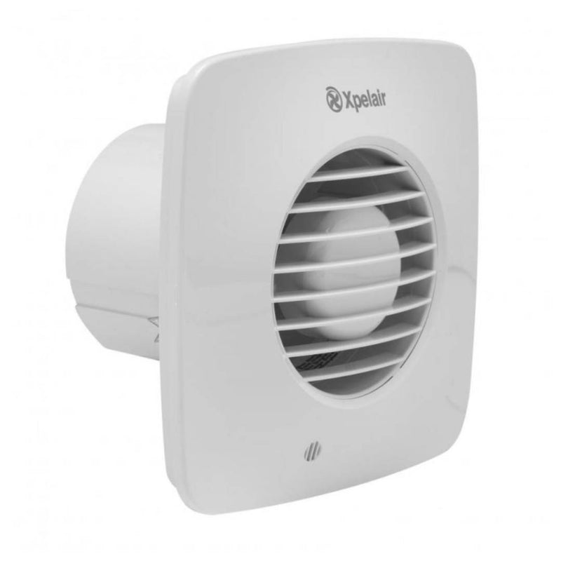 Xpelair 93018AW Simply Silent DX100BTS Timer Square Intermittent Extractor Fan, Image 2 of 4