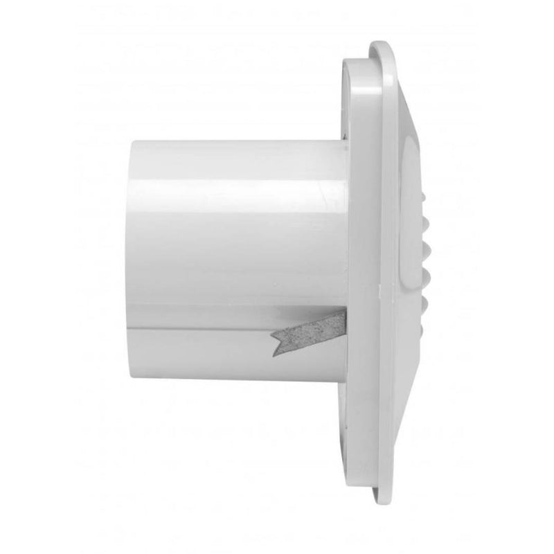 Xpelair 93020AW Simply Silent DX100BHTPS Humidistat Pullcord Square Extractor Fan, Image 4 of 4