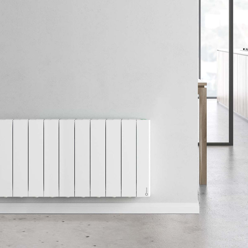 Rointe Belize 1300W Short Electric Radiator with WiFi - White - BRI1300RADC, Image 4 of 4