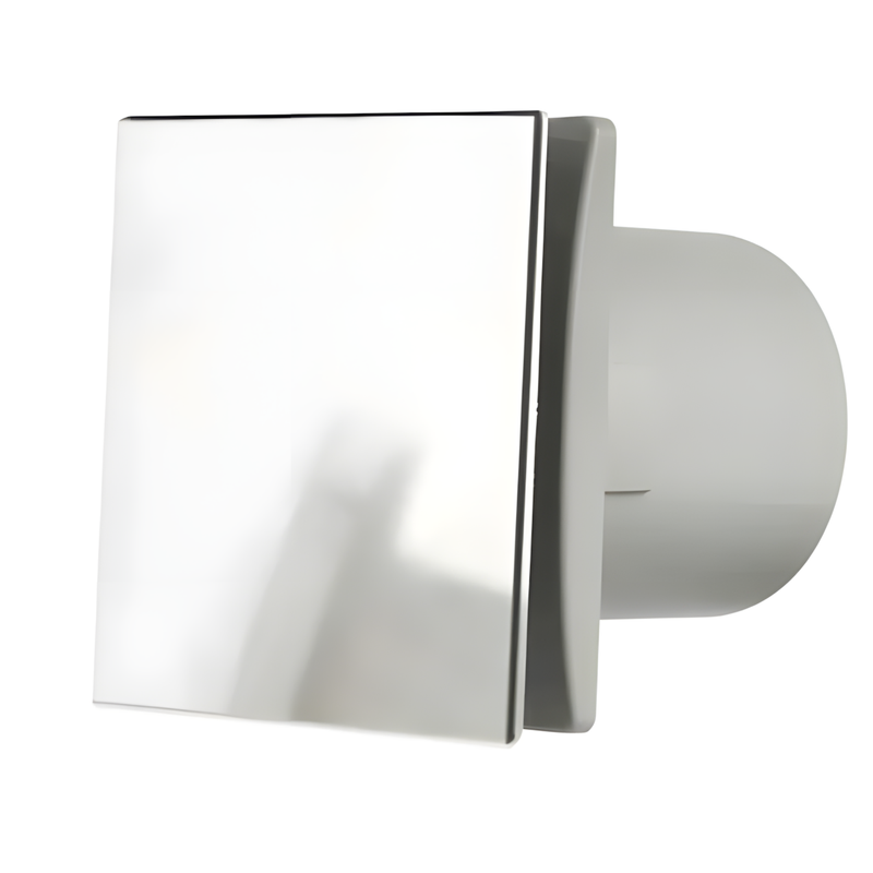 Manrose 100mm (4) Bathroom Extractror Fan with Aluminium Front Cover - DECO100SC, Image 1 of 1