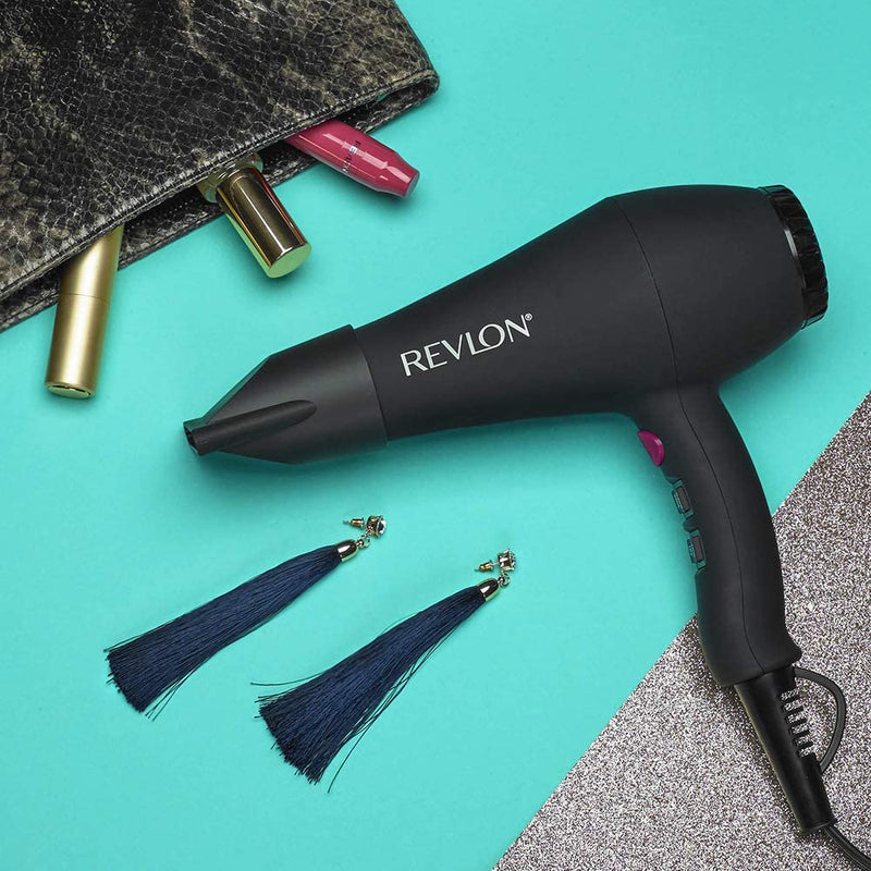 Revlon Perfect Heat 2000W Smooth Brilliance AC Motor Hair Dryer - Black RVDR5251, Image 7 of 7