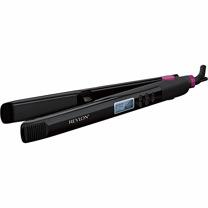 Revlon Perfect Straight 230 Digital Styler Hair Straighteners - Black RVST2165UK, Image 2 of 6