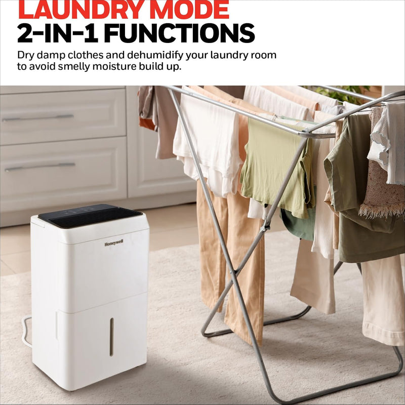 Honeywell TP 20L Portable Dehumidifier - TPFIT20L, Image 6 of 12