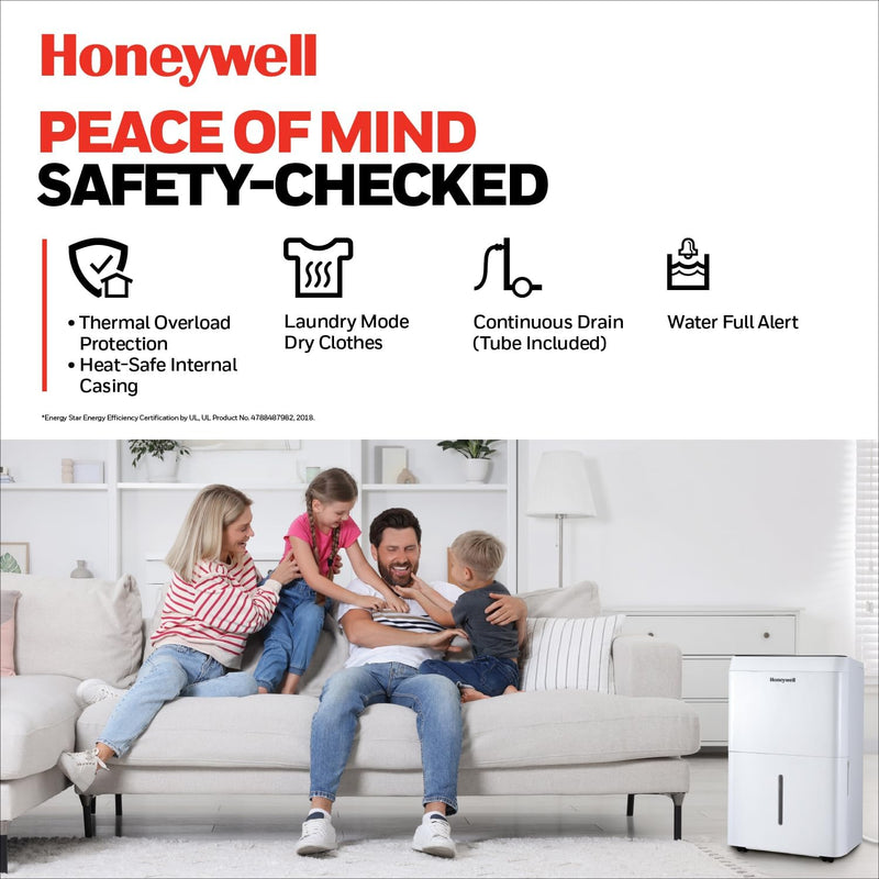 Honeywell TP 20L Portable Dehumidifier - TPFIT20L, Image 12 of 12