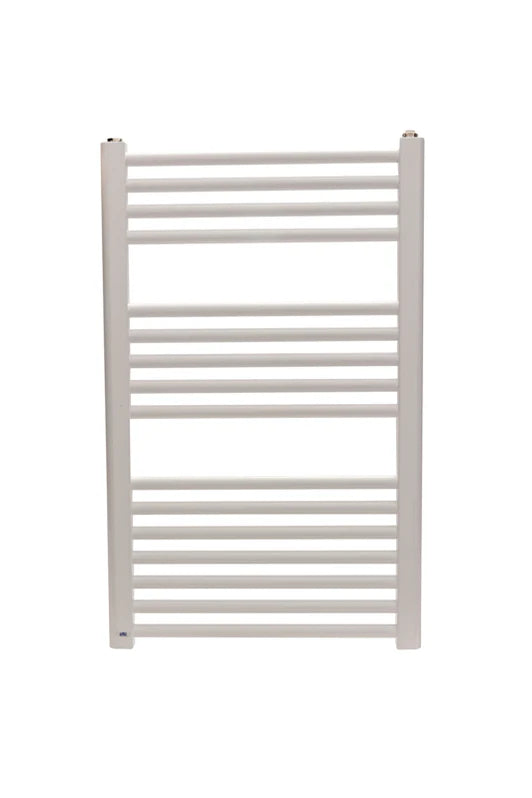 ATC 300W Pacific Heated Towel Radiators - White - Fixed Thermostat - TRW800-500-ELE300, Image 1 of 3