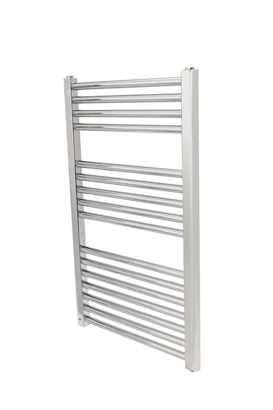 ATC 300W Pacific Heated Towel Radiators - Chrome - Adjustable Thermostat - TRC800-500-MEG300, Image 2 of 3