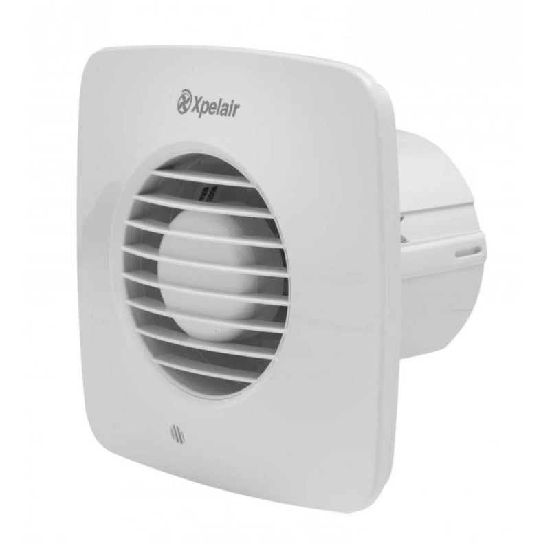 Xpelair 93020AW Simply Silent DX100BHTPS Humidistat Pullcord Square Extractor Fan, Image 3 of 4